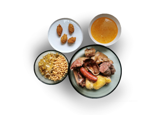 Cocido maragato vegetariano con Laura Tabarés